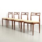 Set Van 4 Model 96 Eetkamerstoelen Johannes Andersen 66960 thumbnail 3