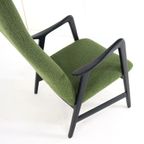 Alf Svensson Kontur Fritz Hanzen Fauteuil Stoel New Upholstery Vintage thumbnail 11