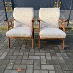 Set Van 2 Vintage Relax Stoelen thumbnail 10