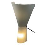 S. Marcato For Arteluce Nemo - Model ‘Alkaid’ - Diabolo Shaped Wall Sconce- White Frosted Glass - thumbnail 3