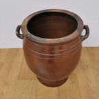 Grote Aardewerk Antiek Keulse Pot, Plantenbak, Bloempot 005 thumbnail 9