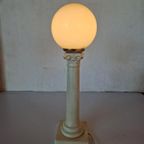 Vintage Pilaar Lamp Keramiek Zuil thumbnail 2