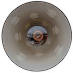 Vintage Hanglamp Metaal Emaille Bruin 1970’s thumbnail 6