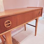 1950's Swedish Mid-century Teak Side Table / Hall Cabinet thumbnail 12