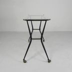 Rama Serveerwagen, Side Table, Jaren 50 thumbnail 7