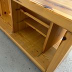 4 X Vintage Aksel Kjersgaard Pine Wood Storage Benches thumbnail 20