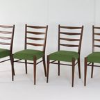 Set 4 Pastoe St09 Cees Braakman Stoelen New Upholstery Vintage thumbnail 20