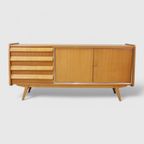 Vintage Design Dressoir - Jaren '60 Licht Hout thumbnail 6