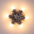 Banci Firenze Florentijnse Wandlamp Zilver Klein, 1970S thumbnail 6