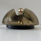 Wandlamp Plafond Lamp Futura - Midcentury Space Age Rookglas thumbnail 3