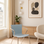 Fritz Hansen Stapelbare Stoelen - Lichtblauw thumbnail 3