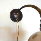 Retro Vintage Wandlamp Lamp Metaal Jaren 60 thumbnail 3