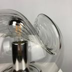 Vintage Glass Table Lamp Futura By Peill And Putzler 1960 thumbnail 9