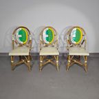 3 X Gasparucci Italo Ecc Antwerpen Tennis Chairs 1980S thumbnail 11