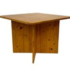 Vintage Grenen Salontafel / Bijzettafel Minimalist Design thumbnail 3