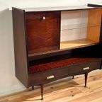 Vintage Italian Fifties Highboard Met Bar thumbnail 2