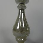Set Van 2 Kwikzilveren Kandelaars, Rond 1900 (armeluiszilver) thumbnail 11