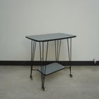 Tv Table/Sidetable With Eiffel Tower Legs, 1950S thumbnail 2