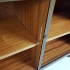 Deens Dressoir | Tambour Deurtjes Teak Fineer Hout thumbnail 9