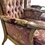 Set Van 2 Vintage Barok Eenzitten / Fauteuils / Clubzetels thumbnail 10