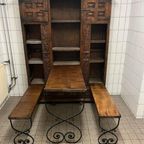 Large 19th Century Spanish Baroque Catalan Sideboard/table thumbnail 12