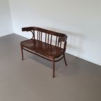 Rare Thonet Bench, Not Marked. Width 107/ Height 80 /Depth 50/ Seat Hight 47 Cm thumbnail 5