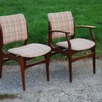 Vintage Teakhouten Stoelen (2) thumbnail 6