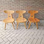 Jacob Kielland Brandt Set Van 3 Vintage Stoelen thumbnail 3