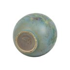 Abstracte Ruscha Art 863 Bolle Blauwe Vaas Zeldzaam West Germany Keramiek thumbnail 6