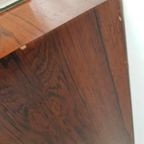 Vintage Deens Dressoir Palissander Hout Kast thumbnail 14