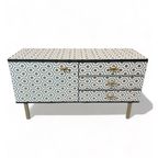 Vintage Dressoir Bekleed Met Hicks Hexagon Van Cole And Son thumbnail 7