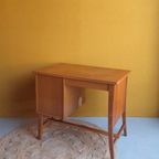 Retro Vintage Bureau, Werkplek, Desk, Divider Tafel Kaptafel thumbnail 8