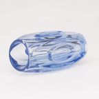 Sklo Union Bullet Vaasje Blauw, 1950s thumbnail 6