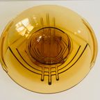 Amberkleurige Persglas Schalen thumbnail 10