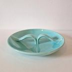 Vintage Pastel Schaal Mintgroen Jaren 50 Porselein Servies thumbnail 2