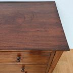 Vintage Antiek Landelijk Frans Dressoir Commode Ladekast 809 thumbnail 13