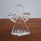 Vintage Ijsglas Engel Kandelaar thumbnail 8