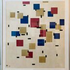 Piet Mondriaan Art-Print Van Schilderij Compositie In Kleura thumbnail 2