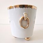 Vintage Bloempot Jaren 60 Kitsch Rozen Bloempotje thumbnail 9