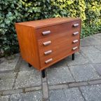 Deens Teak Ladekast / Commode thumbnail 8
