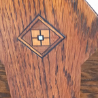 Oak Side Table / Rack 1940s thumbnail 5