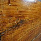 Prachtig Antieke 18E Eeuwse Engelse Eikenhouten Side Table, Drop Leaf Table thumbnail 16