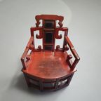 French Chinois Altar Chairs And Side Table thumbnail 18