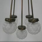 Art Deco Hanglamp Met 5 Bollen Aan 5 Stangen thumbnail 8