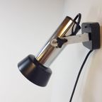 Vintage Tube Wandlamp Spot Opbouw Chrome Verstelbaar '60 thumbnail 2