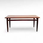 Mid-century Salontafel Teakhoutfineer Blad, Massief Teakhout thumbnail 8
