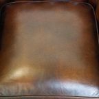 Mooie Set Van 2 Engelse Bruine Rundleren Chesterfield Fauteuils thumbnail 7