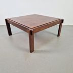 Vintage Minimalistisch Design Wengé Salontafel ‘70 Denmark thumbnail 2