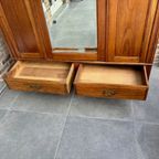 Antieke Jugendstil Kledingkast thumbnail 5