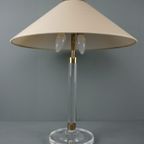 Prachtige Vintage Plexiglazen Tafellamp thumbnail 3